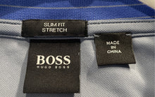 Load image into Gallery viewer, Hugo Boss Mens Gray Short Sleeve Slim Fit Stretch Golf Polo Shirt Size XXL