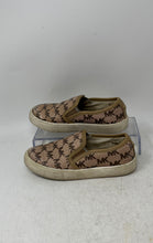 Load image into Gallery viewer, Michael Kors Kids Brown Signature Print Slip-On Sneaker Shoes Size 11
