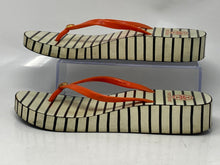 Load image into Gallery viewer, Authentic Tory Burch Womens Thandie Multicolor Slide Sandals Size 8/9 Stained