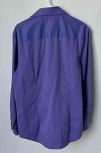 Load image into Gallery viewer, Kenneth Cole Reaction Mens Purple Collared Long Sleeve Dress Shirt Size M