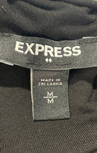 Load image into Gallery viewer, Express Womens Black Sleeveless Mock Neck Blouse Top Size Medium