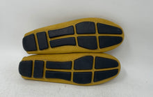 Load image into Gallery viewer, Massimo Matteo Womens Khaki Moc Toe Slip-On Penny Loafer Shoes Size 5B