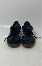 Load image into Gallery viewer, Adidas Girls Samba Classic 036516 Black White Leather Tennis Sneaker Shoes 2.5