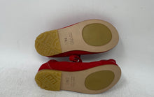 Load image into Gallery viewer, Ice Iceberg Kids Red Round Toe Hook & Loop Mary Jane Flats Size 24