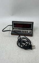 Load image into Gallery viewer, Vintage Spartus 1140 Black Electrical LED Digital Alarm Clock Not Tested