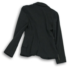 Load image into Gallery viewer, Zara Basic Womens Gray Striped Long Sleeve One-Button Jacket Size Small