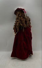Load image into Gallery viewer, Victorian Style Curly Hair Porcelain Doll Collectible By Pamela Phillips