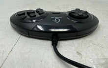 Load image into Gallery viewer, Gamerz Tek Black Wired Game Controller Mini Gen HD For Sega Genesis Untested