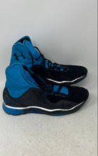 Load image into Gallery viewer, Under Armour Mens Cam Highlight TR Black Blue Lace-Up Sneakers Shoes Size 11