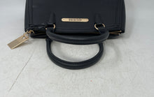 Load image into Gallery viewer, Guess Womens Black Faux Leather Inner Pocket Double Handle Satchel Handbag