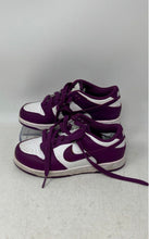 Load image into Gallery viewer, Nike Boys Dunk Low Retro Purple Leather Lace-Up Low Top Sneaker Shoes Size 13C