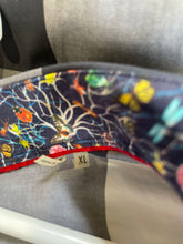 Load image into Gallery viewer, Bugatchi Mens Blue Gray White Check Long Sleeve Classic Fit Button-Up Shirt XL