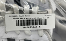 Load image into Gallery viewer, Adidas Mens Superstar C77124 White Black Leather Sneakers Shoes Size 13