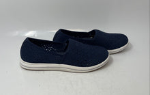 Load image into Gallery viewer, Clarks Womens Cloudsteppers Breeze Emily Navy Blue Slip-On Loafer Shoes Size 7.5
