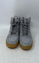 Load image into Gallery viewer, Nike Kids Air Force 1 High WB 922066-002 Gray Suede Sneakers Shoes Size 7Y