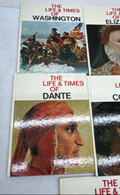 Load image into Gallery viewer, Lot Of 5 Pcs Curtis International The Life & Times Various Hardcover Books