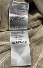 Load image into Gallery viewer, Gap Womens Tan And White Striped Elastic Waist Wide-Leg Trouser Pants S W/Tags