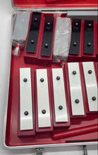 Load image into Gallery viewer, White Red Black Mallets Xylophone Musical Instrument With Carrying Case