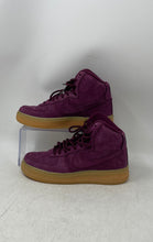 Load image into Gallery viewer, Nike Boys Air Force 1 High 922066-600 Purple Lace-Up Sneaker Shoes Size 4Y