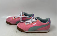 Load image into Gallery viewer, Puma Kids Roma 24 404235-01 Pink Colorblock Suede Low Top Sneakers Shoes Size 5