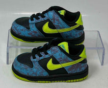 Load image into Gallery viewer, Nike Kids Dunk Low SE DV1697-900 Blue Green Leather Sneakers Shoes Size 6C
