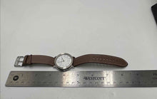 Load image into Gallery viewer, Authentic Marc Jacobs Women's Brown Leather Silver-Tone Watch