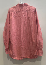 Load image into Gallery viewer, Tommy Hilfiger Mens Pink Cotton Long Sleeve Spread Collar Dress Shirt Size L