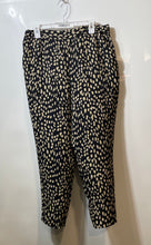Load image into Gallery viewer, Vince Camuto Womens Black Beige Abstract Print Regular Fit Ankle Pants Size M