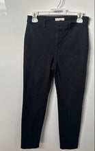 Load image into Gallery viewer, Loft Womens Black Denim Dark Wash Stretch Pockets Skinny Leg Jeans Size 4P