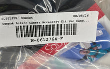 Load image into Gallery viewer, Sunpak Black Action Camera Accessory Mount Kit No Camera Not Tested