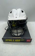 Load image into Gallery viewer, Schutt Stallion 100 STX White Full-Face Lacrosse Helmet Size S With Tag