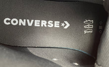 Load image into Gallery viewer, Converse Kids CT All Star High A09270C White Black Glitter Sneaker Shoes Size 5