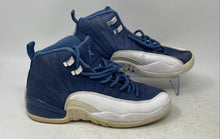 Load image into Gallery viewer, Nike Kids Air Jordan 12 Retro DB5595-404 Blue White Sneaker Shoes Size 5.5Y