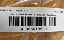 Load image into Gallery viewer, Unbranded Womens Yellow Inner Outer Pockets Shoulder Handbag