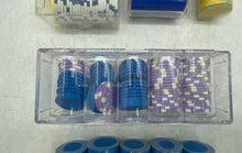 Load image into Gallery viewer, Lot Of Assorted Multicolor Strategy Classic Casino Poker Game Chips Set