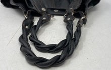 Load image into Gallery viewer, Relic Brand Collection Womens Black Leather Inner Pockets Shoulder Bag