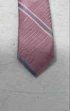 Load image into Gallery viewer, Michael Kors Mens Pink Plaid Printed Adjustable Pointed Tie