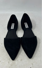 Load image into Gallery viewer, Steve Madden Womens Khai Black Leather Pointed Toe Slip-On D'Orsay Flats Size 8M
