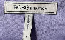 Load image into Gallery viewer, BCBGeneration Womens Purple Ruffle Adjustable Spaghetti Strap Mini Dress 6 W/Tag