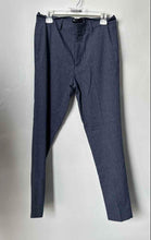 Load image into Gallery viewer, Asos Mens Blue Flat Front Pockets Skinny Leg Dress Pants Size W32XL32