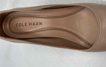 Load image into Gallery viewer, Cole Haan Womens Grand Ambition York Beige Leather Slip-On Pump Heels Size 8B