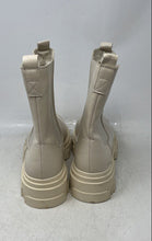 Load image into Gallery viewer, Dream Pairs Womens White Faux Leather Ankle Platform Chelsea Boots Size 8