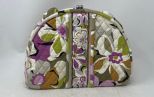 Load image into Gallery viewer, Vera Bradley Womens Half Moon Multicolor Floral Print Double Handle Shoulder Bag
