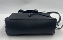 Load image into Gallery viewer, Authentic Rebecca Minkoff Darren Womens Black Leather Messenger Handbag Stained