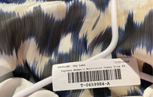 Load image into Gallery viewer, Express Womens Multicolor Ikat Print Sleeveless Ruffle Mini Dress Size XS