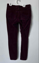 Load image into Gallery viewer, Banana Republic Womens Purple Corduroy High-Rise Skinny Fit Ankle Pants Sz 26/2