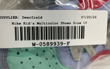Load image into Gallery viewer, Nike Kids Court Borough Low Recraft DV5457-400 Multicolor Sneaker Shoes Size 1Y