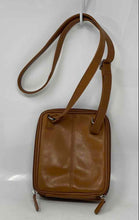 Load image into Gallery viewer, Authentic Fossil Womens Brown Leather Shoulder Crossbody Handbag Stained