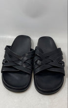 Load image into Gallery viewer, Cole Haan Mens Feathercraft C30863 Black Open Toe Slip-On Slide Sandals Size 13M