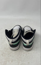 Load image into Gallery viewer, Nike Unisex Kids Air Jordan 1 Mid DQ8424 White Green & Black Sneakers Shoes 11C